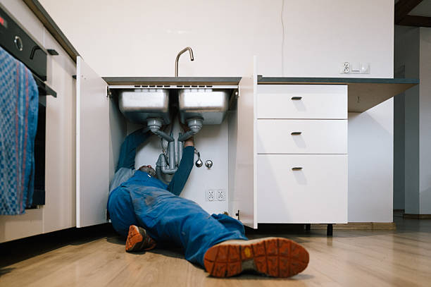 Professional Drain Cleaning technician working in Langhorne, PA